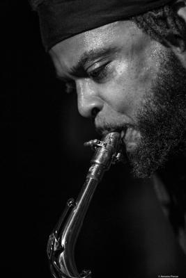 Logan Richardson (2017) at Jimmy Glass Jazz Club. Valencia.