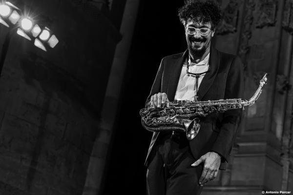 ​Luigi Grasso at Festival de Jazz de Salamanca, 2023.
