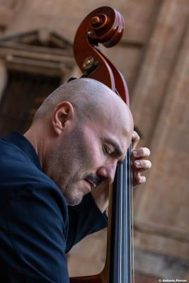 ​Mathias Allamane at Festival de Jazz de Salamanca, 2023.