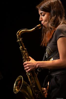 Melissa Aldana at Festival de Jazz de Valencia 2019.