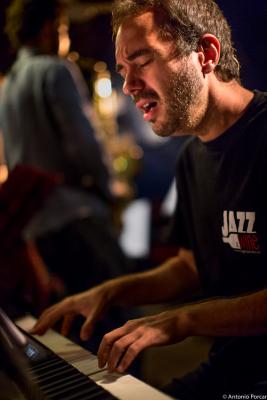 Moisés P. Sánchez (2015) at Jimmy Glass Jazz Club. Valencia.