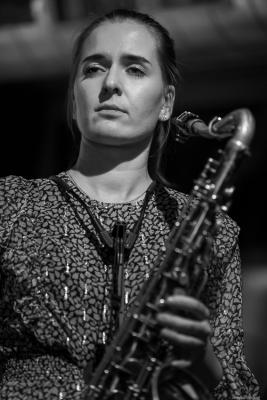 Nela Dusová at Jazz Dock. Prague. Sept. 2022.