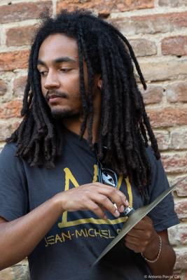 Noah Ojumu at Castello's Jazz Bar. Certaldo Alto, 2025.