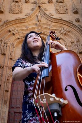 Noriko Ueda at Festival de Jazz de Salamanca, 2024.