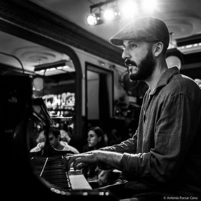 ​Pablo Gutierrez at Café Central. Madrid, 2025.