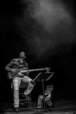 Reggie Washington at Jazzinec 2019. Trutnov. Czech Republic.