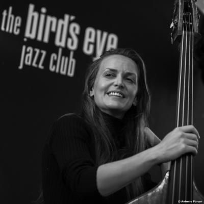 Romy Brauteseth at Bird's Eye Jazz Club. Jazzfestival Basel Off Beat, 2023.