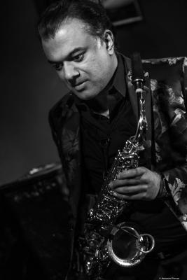 Rudresh Mahanthappa (2018) at Jimmy Glass Jazz Club. Valencia.