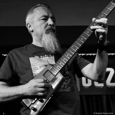 Saso Popovski at Clarence Jazz Club. Torremolinos, Spain, 2025.