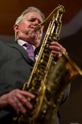 Scott Hamilton (2018) at V Monzón Jazz Festival.