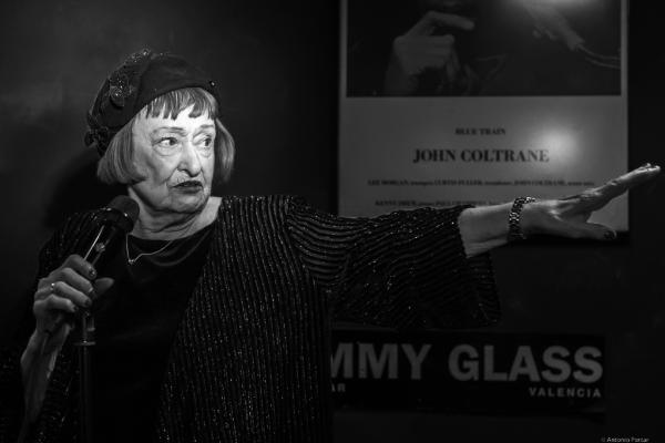 Sheila Jordan at Jimmy Glass Jazz Club. Valencia, 2022.