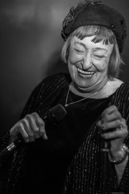 Sheila Jordan at Jimmy Glass Jazz Club. Valencia, 2022.