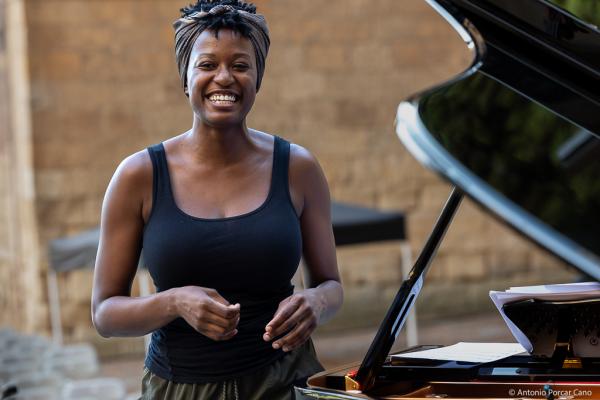 Shenel Johns at Festival de Jazz de Salamanca, 2025.