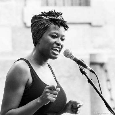 Shenel Johns at Festival de Jazz de Salamanca, 2025.