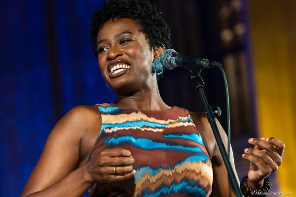 Shenel Johns at Festival de Jazz de Salamanca, 2025.