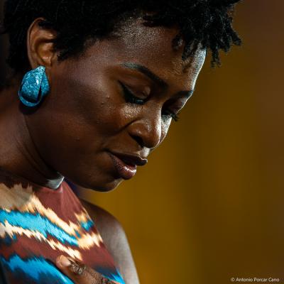 Shenel Johns at Festival de Jazz de Salamanca, 2025.