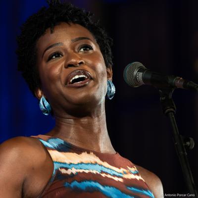 Shenel Johns at Festival de Jazz de Salamanca, 2025.