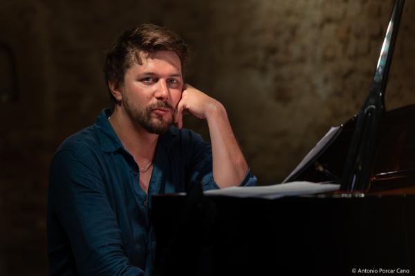 Will Barry at Castello's Jazz Bar. Certaldo Alto, 2025.