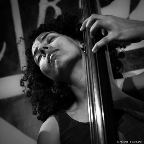 Alejandra Lopez at Café Central. Madrid, 2026.