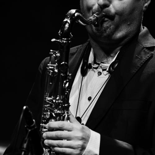 Radek Zapadlo at Jazzinec, 2026. Trutnov, Czech Republic.