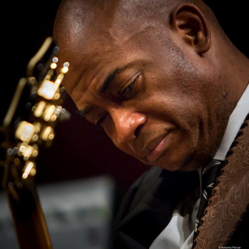 Russell Malone at Festival de Jazz de Valencia, 2018.